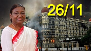 Anniversary Of 26/11 Attack: मुंबई आतंकी हमले की 14वीं बरसी आज, राष्ट्रपति समेत तमाम नेताओं ने जान गंवाने वाले शहिदों को किया याद