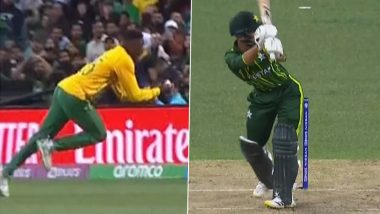 Pakistan Wicket Videos vs SA: बाबर आजम भी हुए फेल, बड़ा शॉट के चक्कर में कैचआउट, हारिस भी हुए LBW