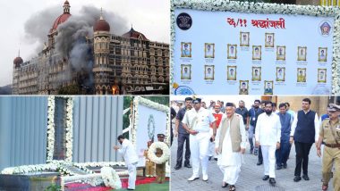 26/11 Terrorist Attacks: महाराष्ट्र सरकार ने शहीदों को दी श्रद्धांजलि