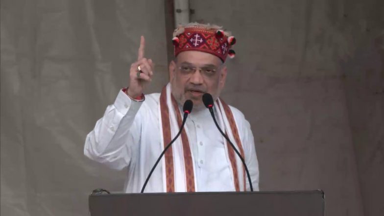 PM मोदी ने कश्मीर से धारा 370 और 35A को उखाड़ फेंका, हिमाचल की रैली में गरजे अमित शाह