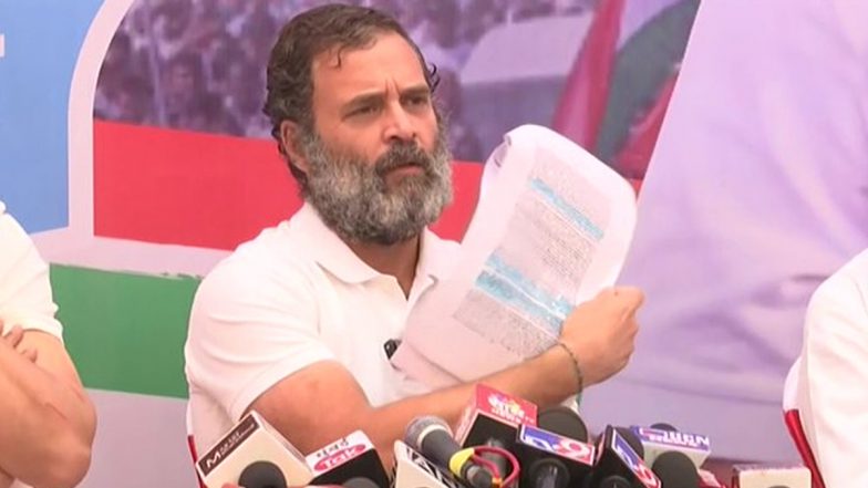 RSS, BJP के लोग भगवान राम की जीवन शैली का अनुकरण नहीं करते : राहुल गांधी