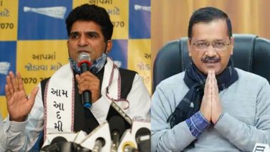 Gujarat Assembly Election 2022: गुजरात में ईसूदान गढ़वी होंगे AAP के CM कैंडिडेट, अरविंद केजरीवाल ने किया ऐलान