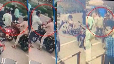 VIDEO: दबंगों ने सरकारी कर्मचारी को बाइक का हॉर्न बजाने पर पीटा, मार-मार कर फोड़ दिया सिर, देखिए CCTV फुटेज