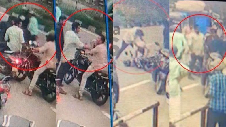 VIDEO: दबंगों ने सरकारी कर्मचारी को बाइक का हॉर्न बजाने पर पीटा, मार-मार कर फोड़ दिया सिर, देखिए CCTV फुटेज