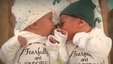 World's Oldest Babies! अमेरिका में 30 साल पहले फ्रीज किए गए भ्रूण से पैदा हुए जुड़वा बच्चे, देखें तस्वीर