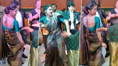 Desi Bhabhi Dance: पंजाबी गाना बजते ही अपना आपा खो बैठी भाभी, फर्राटेदार डांस देख उड़ जाएंगे होश
