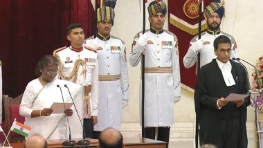 50th CJI: भारत के 50वें मुख्य न्यायाधीश बनें जस्टिस डीवाई चंद्रचूड़, राष्ट्रपति द्रौपदी मुर्मू ने दिलाई शपथ