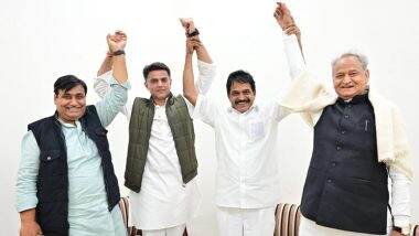 Ashok Gehlot-Sachin Pilot: राजस्थान में राहुल गांधी की एंट्री से पहले गहलोत-पायलट में सुलह! कहा- हम सब एकजुट है
