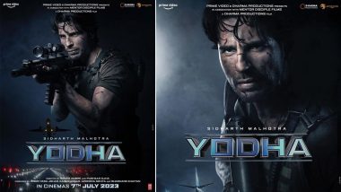 Yodha New Release Date: Sidharth Malhotra और Disha Patani स्टारर एक्शन थ्रिलर फिल्म 'योद्धा' की नयी रिलीज डेट आई सामने (See Posters)