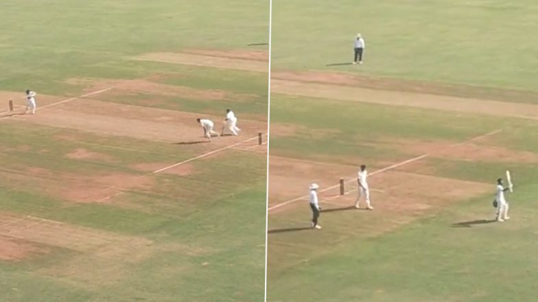 Ranji Trophy 2022-23: अजिंक्य रहाणे ने हैदराबाद के खिलाफ लगाया दोहरा शतक, चौके और छक्कों की हुई बारिश; देखें वीडियो