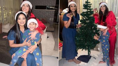 मां Shweta Tiwari  के साथ 'क्रिसमस मूड' में नजर आईं Palak Tiwari,  परिवार के साथ सोशल मीडिया पर शेयर की खूबसूरत तस्वीरें (See Pics)
