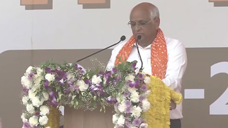 भूपेंद्र पटेल दूसरी बार गुजरात के मुख्यमंत्री बने, 16 मंत्रियों ने भी ली शपथ