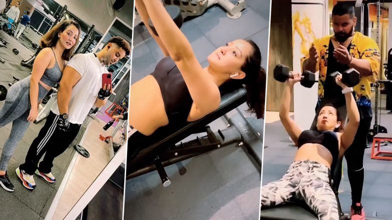 Bigg Boss 12 कंटेस्टेंट Roshmi Banik ने जिम में किया सेक्सी वर्कआउट, Hot Video से फैंस को किया मोटीवेट
