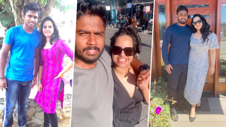 Sanju Samson Wedding Anniversary: भारतीय बल्लेबाज संजू सैमसन ने पत्नी के साथ मनाया शादी की चौथी सालगिरह, देखें खुबसूरत Video