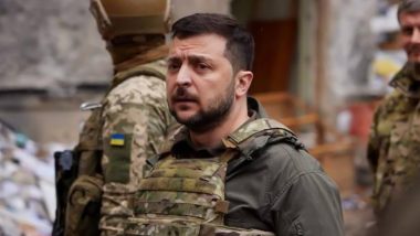 Ukraine War: जेलेंस्की ने पूर्वी यूक्रेन के सीमावर्ती शहर बखमुत का दौरा किया