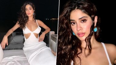 फ्रंट कट आउट ड्रेस पहन Janhvi Kapoor ने गिराई बिजली, एक्ट्रेस की दिलकश अदाएं जीत लेंगी आपका दिल (See Pics)