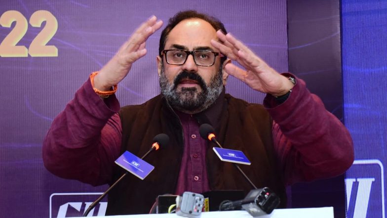 Rajeev Chandrasekhar: भारत में दुनिया में सबसे अधिक 80 करोड़ ब्रॉडबैंड उपभोक्ता