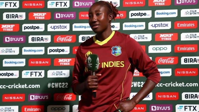 IND, SA & WI Women's T20 Tri- Series: भारत, दक्षिण अफ्रीका के खिलाफ टी20 त्रिकोणीय सीरीज के लिए वेस्टइंडीज की टीम का ऐलान