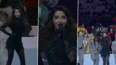 FIFA World Cup 2022 Closing Ceremony: Nora Fatehi ने फीफा वर्ल्ड कप के समापन समारोह में स्टेज पर लगाई आग, देखें Video