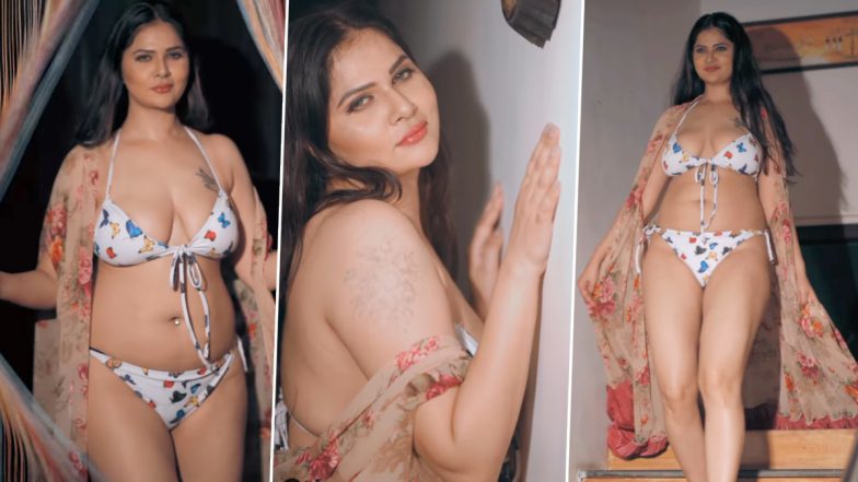 Aabha Paul Hot Bikini Video: 'गंदी बात' एक्ट्रेस आभा पॉल ने सेक्सी बिकिनी पहनकर पार की सारी हदें, Sexy Video देखकर रह जाएंगे दंग