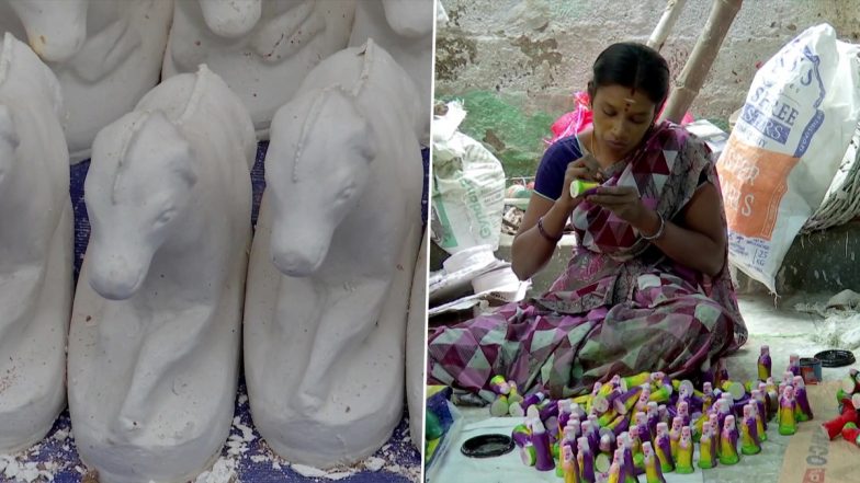तमिलनाडु: क्रिसमस के लिए मदुरै के विलाचेरी गांव के कलाकार रंगीन मिट्टी और पेपरमेश गुड़िया बना रहे ... - Latest Tweet by ANI Hindi News