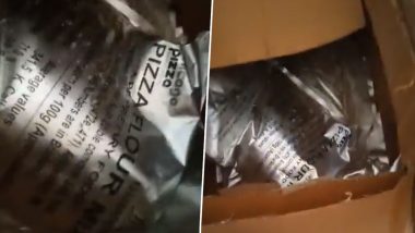 Thane Expired Pizza Base Video: ठाणे में FDA की बड़ी कार्रवाई, एक्सपायर्ड डेट के पिज्जा बेस को किया जप्त, होने वाले थे इस्तेमाल