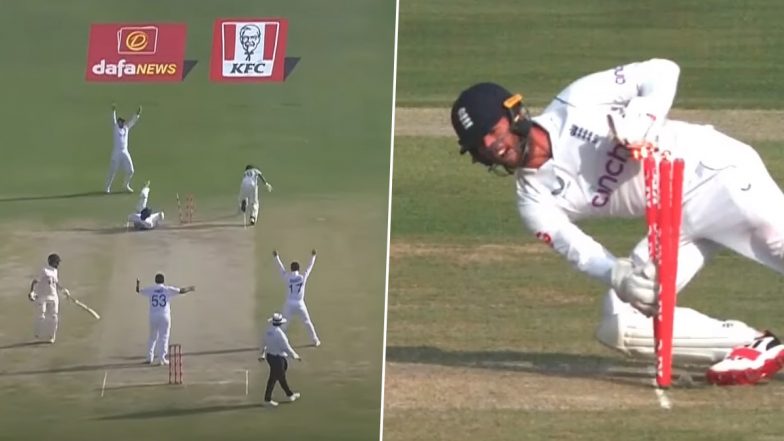 Eng vs Pak 3rd Test 2022, Day 1: साथी खिलाड़ी के कन्फ्यूजन के शिकार हुए बाबर आज़म, रनआउट होकर गुस्से में लौटे पवेलियन, देखें Video