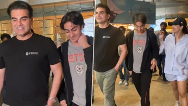 Malaika Arora और Arbaaz Khan बेटे Arhaan Khan की खातिर आए साथ! Video में दिखा फैमिली रीयूनियन