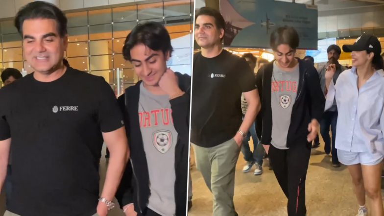 Malaika Arora और Arbaaz Khan बेटे Arhaan Khan की खातिर आए साथ! Video में दिखा फैमिली रीयूनियन
