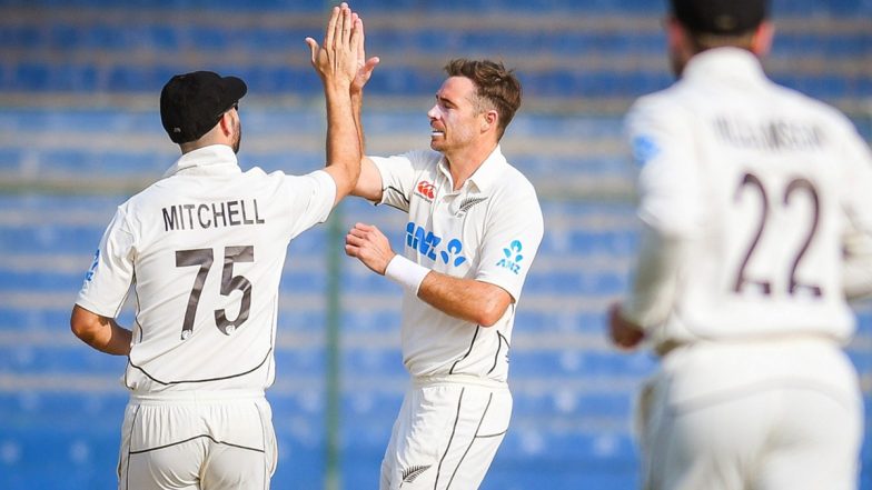 PAK vs NZ 1st Test 2022 Day 2 Stumps: पहली पारी में पाकिस्तान के 438 रनों के बाद न्यूजीलैंड की अच्छी शुरुआत, डेवोन कॉनवे, टॉम लैथम ने संभाला मोर्चा