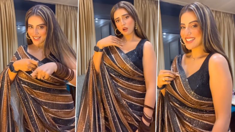 भोजपुरी एक्ट्रेस Akshara Singh हॉट साड़ी पहन किया सेक्सी डांस, एक्ट्रेस की जानलेवा अदाएं आपको कर देंगी घायल (Watch Video)