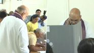 Gujarat Election 2022: पीएम मोदी के बाद अमित शाह ने परिवार के साथ अहमदाबाद में डाला वोट