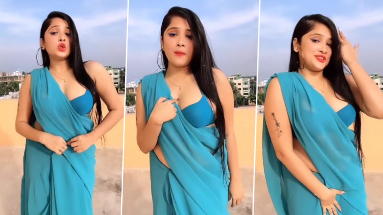 Desi Bhabhi Dance: सेक्सी साड़ी पहनकर भाभी ने किया डांस, देखें मस्त वीडियो