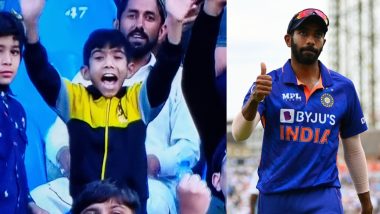 Jasprit Bumrah Lookalike Kid: मुल्तान में पाकिस्तान और इंग्लैंड के बीच दूसरे टेस्ट के दौरान दिखा जसप्रीत बुमराह का हमशक्ल बच्चा, देखें Photo