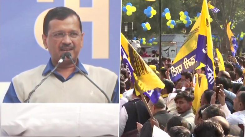 MCD Election Result 2022: एमसीडी चुनाव में AAP को मिली जीत से केजरीवाल गदगद, दिल्ली वालों को दी बधाई