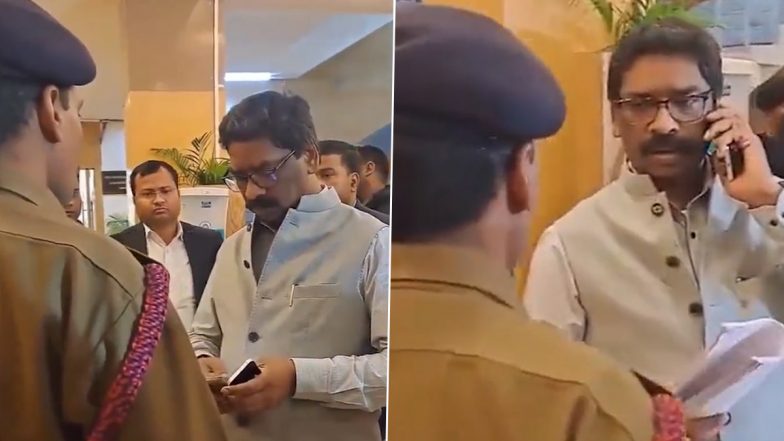 Jharkhand: एक्शन में सीएम हेमंत सोरेन, फरियाद लेकर पहुंचे आर्मी के जवान की शिकायत पर कार्रवाई के लिए अधिकारियों को लगाया फोन- Video