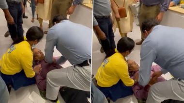 VIDEO: बेंगलुरु में खरीदारी करते समय बेसुध होकर गिरा शख्स, CPR की मदद से डॉक्टर ने बचाई उसकी जान