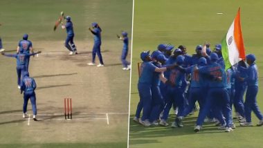 India Blind T20 World Cup 2022 Winning Moments Video: तीसरी बार ब्लाइंड टी20 वर्ल्ड कप 2022 जीतने के बाद खिलाड़ियों ने जमकर मनाया जश्न, देखें विडियो