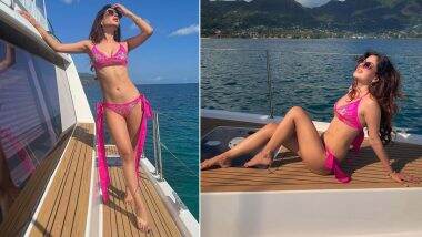 Karishma Sharma Bikini Photoshoot: करिश्मा शर्मा ने पिंक बिकनी पहन फ्लॉन्ट किसा सेक्सी फिगर, एक्ट्रेस की बोल्डनेस ने यूजर्स के उड़ाए होश (View Pics)