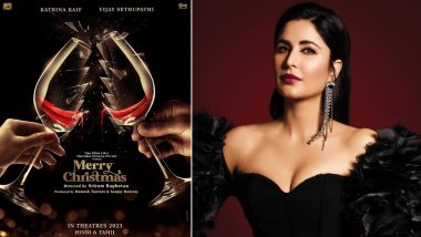 Merry Christmas First Poster Out: Katrina Kaif और Vijay Sethupathi 'मैरी क्रिसमस' के लिए आए एक साथ, फिल्म अगले साल होगी रिलीज (See Poster)