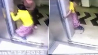Noida Shocker: मालकिन की हैवानियत, नौकरानी को लिफ्ट में बेरहमी से पीटा, केस दर्ज- Watch Video