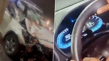 Ambala Car Accident Video: अंबाला में कार-ट्रक के बीच भीषण टक्कर, 4 दोस्तों में 1 की मौत, नए साल पर शिमला करने जा रहे थे पार्टी