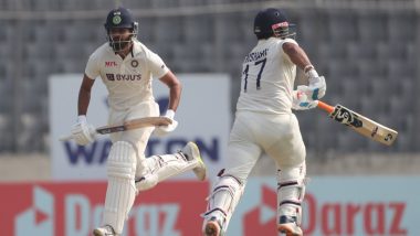 IND vs BAN 2nd Test Day 2 Stumps: श्रेयस और पंत शतक से चूके, दुसरे दिन के अंत तक बांग्लादेश 7 रन बनाया, भारतीय टीम को 80 रनों की बढ़त