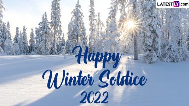 Winter Solstice 2022 HD Images: शीतकालीन संक्रांति की इन मनमोहक Wallpapers, Quotes, Greetings, Messages के जरिए दें शुभकामनाएं