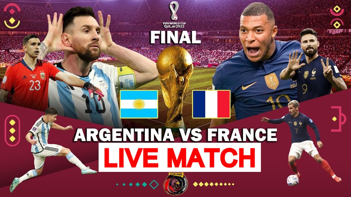 Argentina Vs France Final Match Live Streaming फ्री में लाइव देखें फ्रांस Vs अर्जेंटीना के बीच FIFA World Cup का महामुकाबला, एम्बाप्पे और मेसी पर टिकी सबकी निगाहें ...