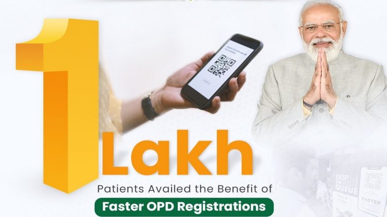 Ayushman Bharat Mission की बड़ी उपलब्धि, स्कैन और शेयर सेवा के जरिए एक लाख से अधिक रोगियों ने कराया OPD रजिस्ट्रेशन