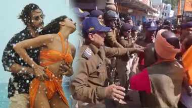 Pathan को लेकर MP में शाहरुख खान की नई फिल्म की शूटिंग का विरोध, करणी सेना के साथ पुलिस की झड़प
