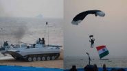 Navy Day 2022: नौसेना दिवस के लिए फाइनल रिहर्सल संपन्न, देखें आरके बीच से शानदार झलकियां