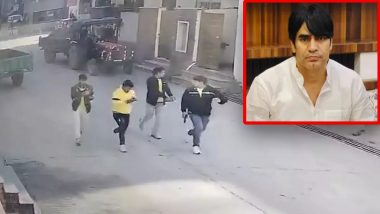 Raju Theth Shot Dead VIDEO: सीकर में गैंगस्टर राजू की हत्या, गोलीबारी में राहगीर की भी मौत, CCTV फुटेज आया सामने