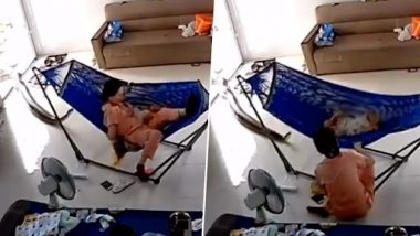 Snake Video: बच्चे के साथ झूले में लेटी थी मां और पीछे से फील्डिंग लगाकर बैठा था सांप, उसके बाद जो हुआ देखें वीडियो